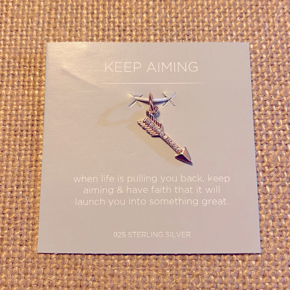 Origami Owl core arrow charm